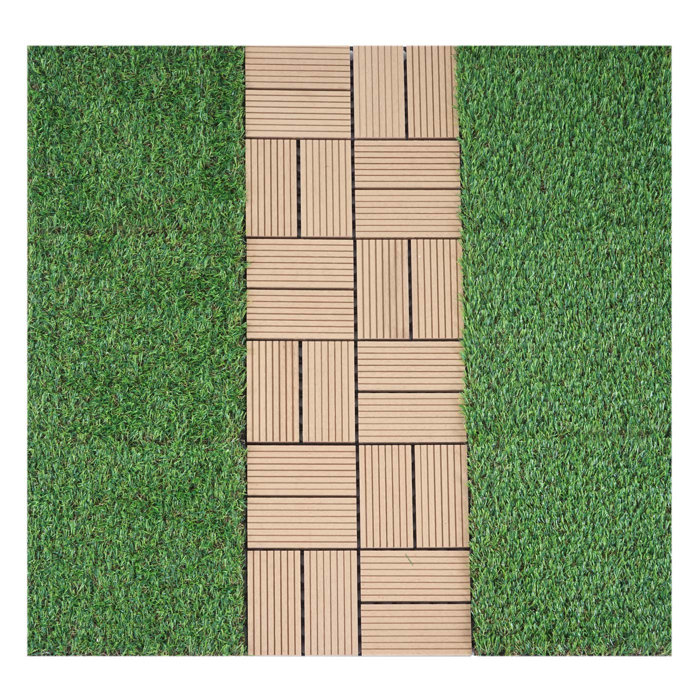 ClearAmbient 30 cm x 30 cm Grundfliesen-Set aus Kunststoff | Wayfair.de